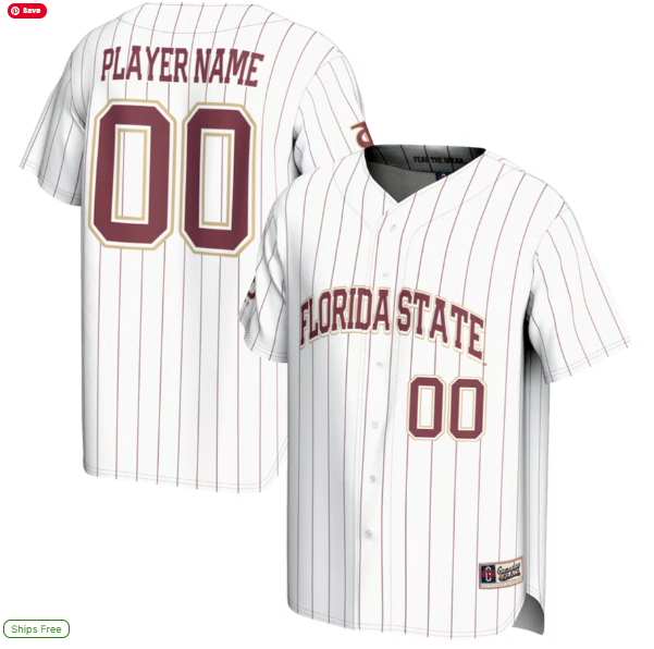 FSU Custom Baseball Jersey 