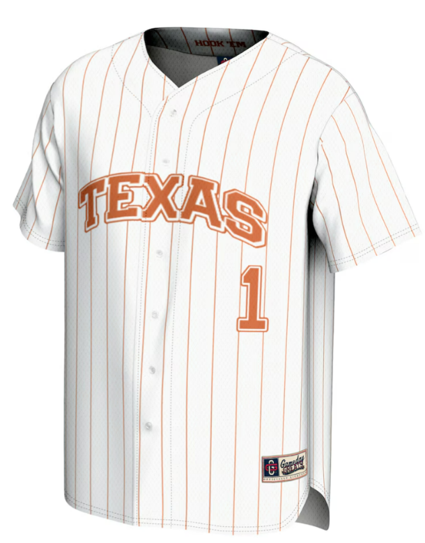 Texas Longhorns Baseball Jerseys and Texas NIL Player Jerseys 