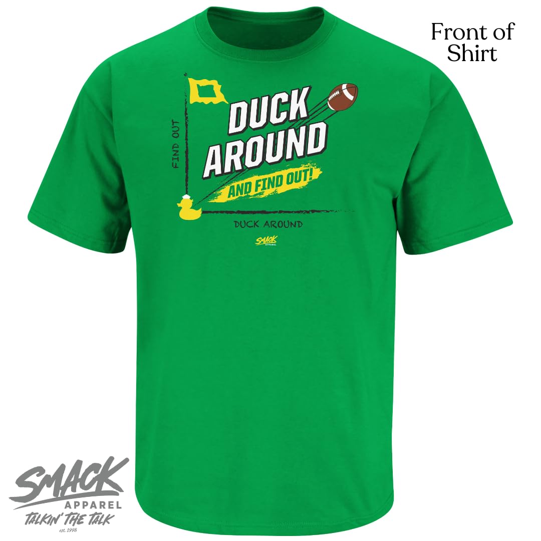 Duck Around and Find Out T-Shirt for Oregon Football Fans