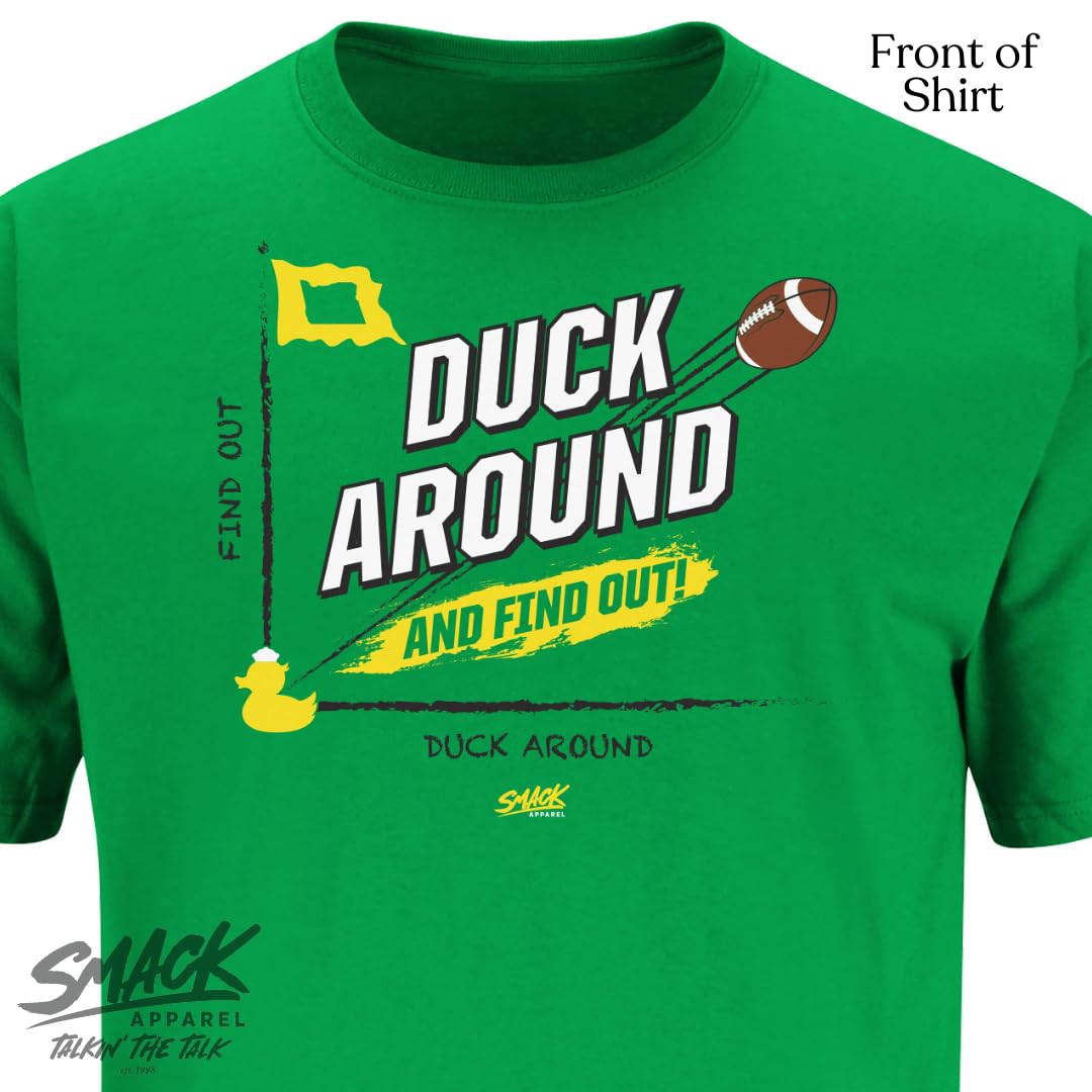 Duck Around and Find Out T-Shirt for Oregon Football Fans