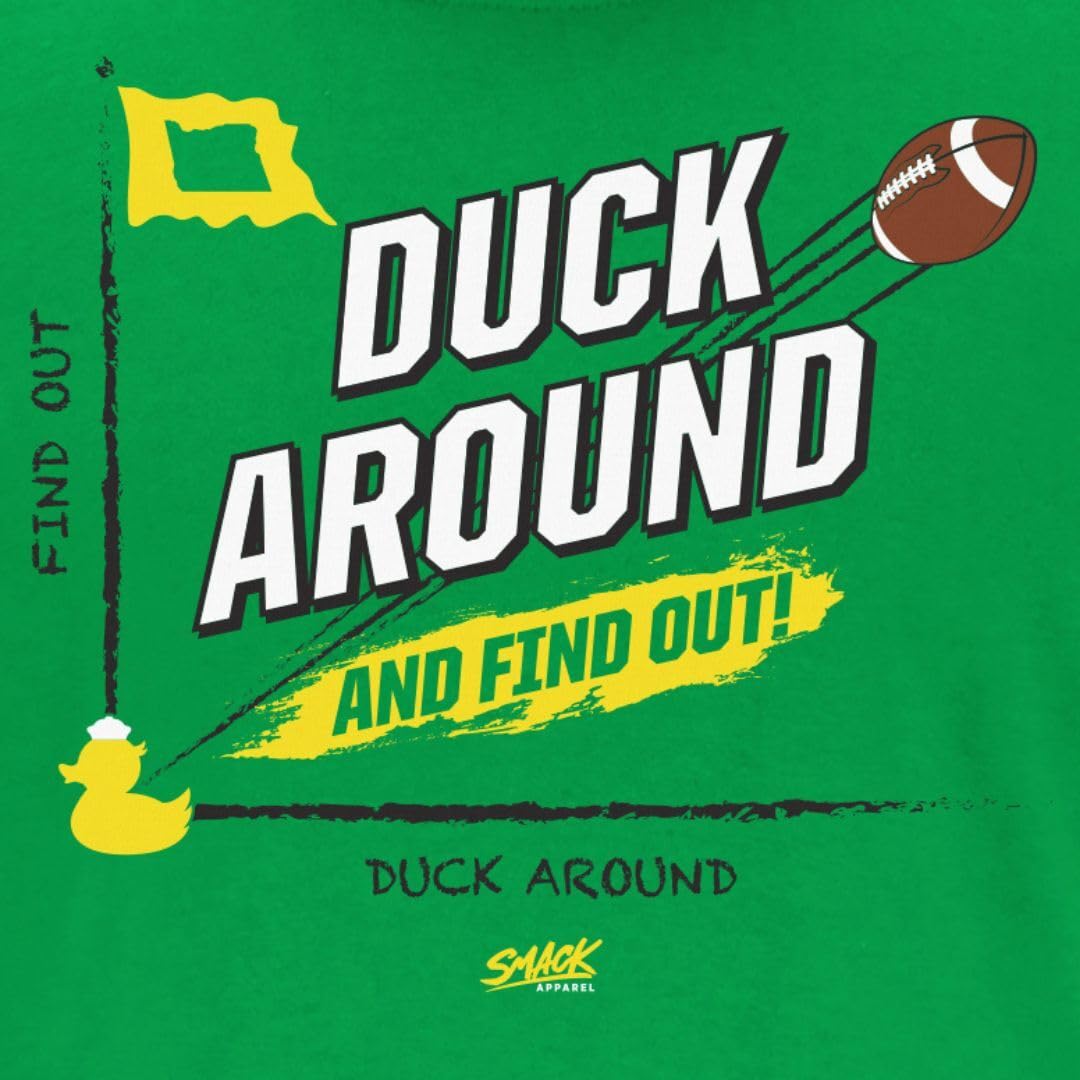 Duck Around and Find Out T-Shirt for Oregon Football Fans