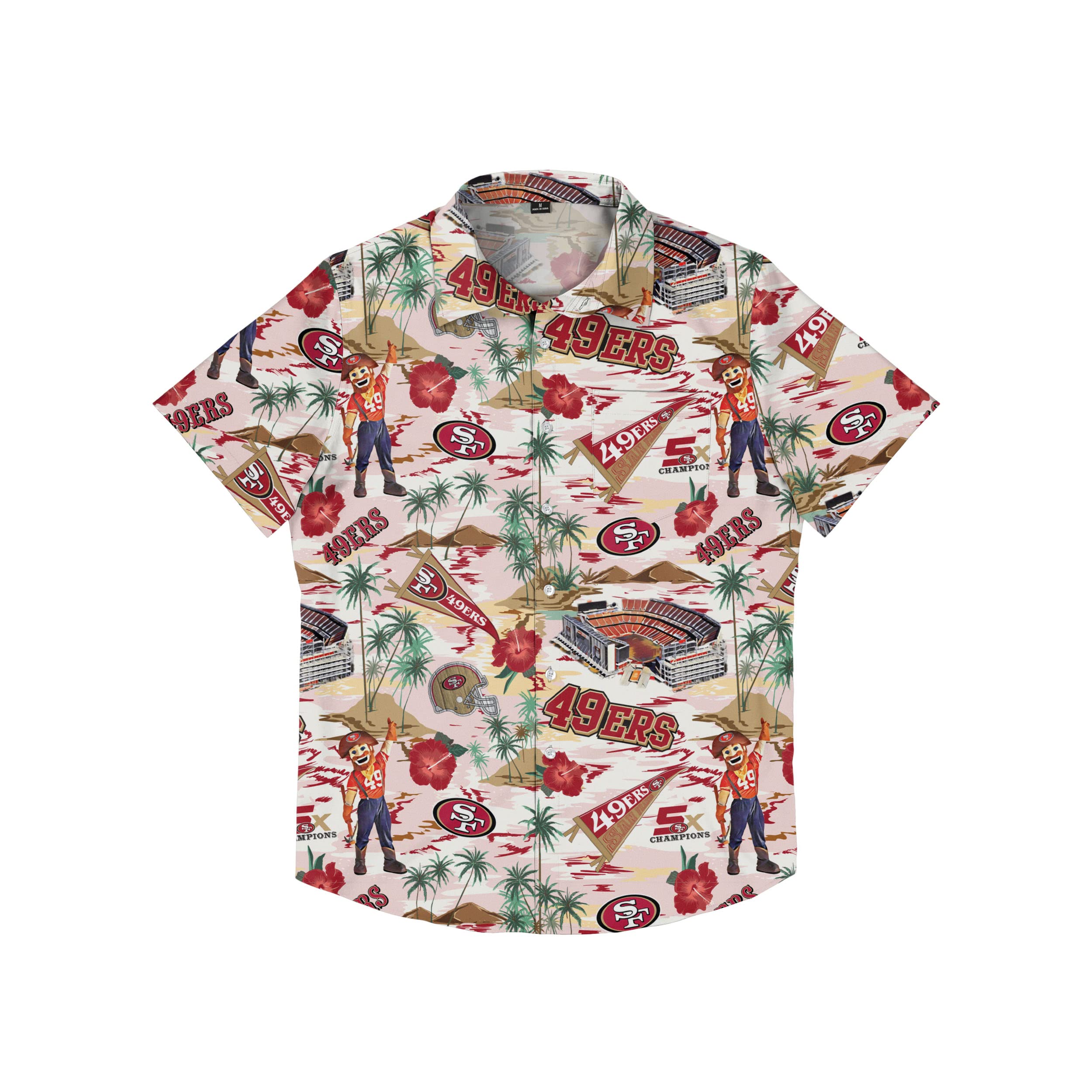 San Francisco 49ers Tropical Shirt
