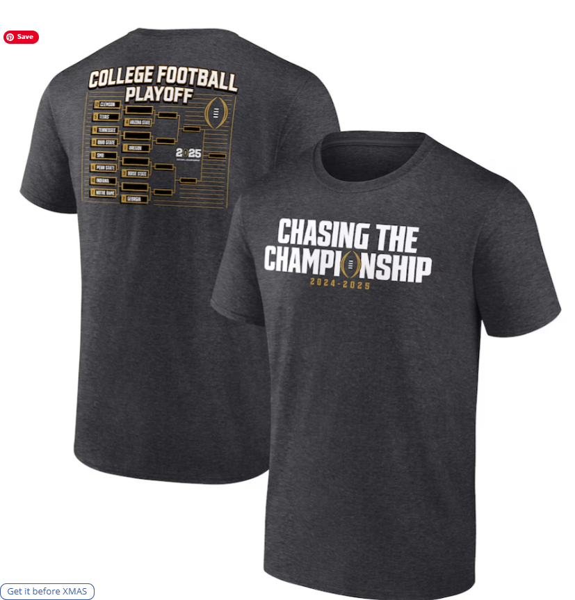 2024 College Football Playoff Bracket T-Shirt