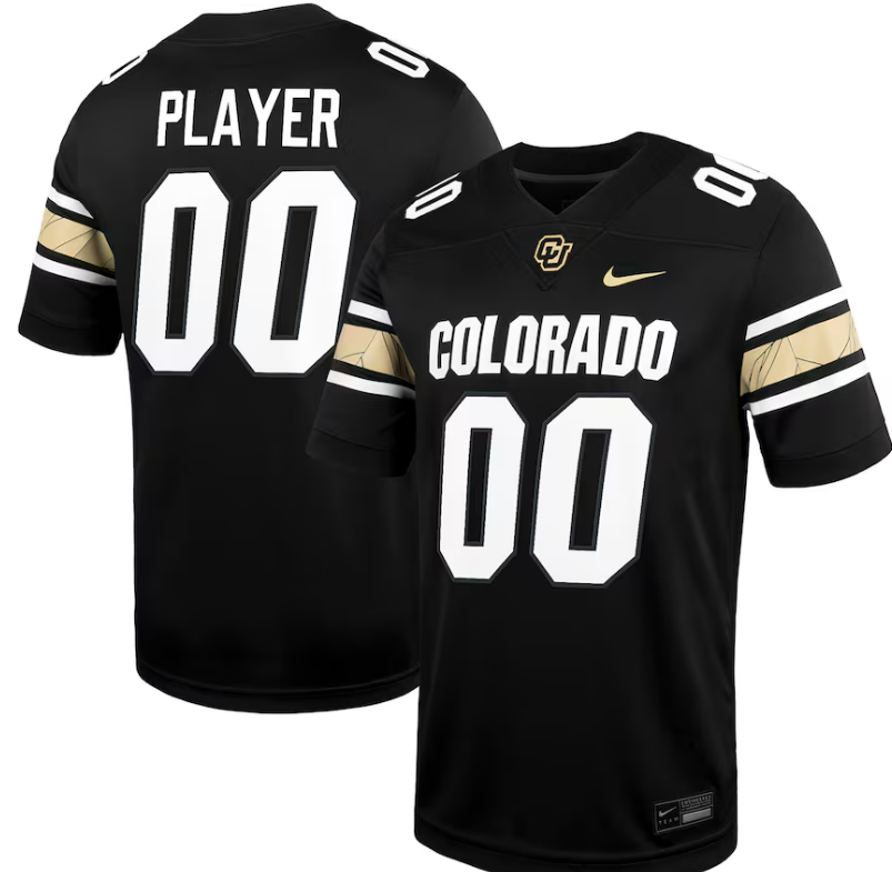 Colorado Buffaloes NIL Pick A Player Custom Jersey