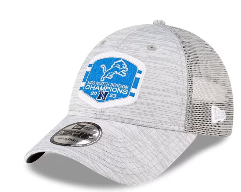 Detroit Lions 2023 NFC North Division Champions Hat