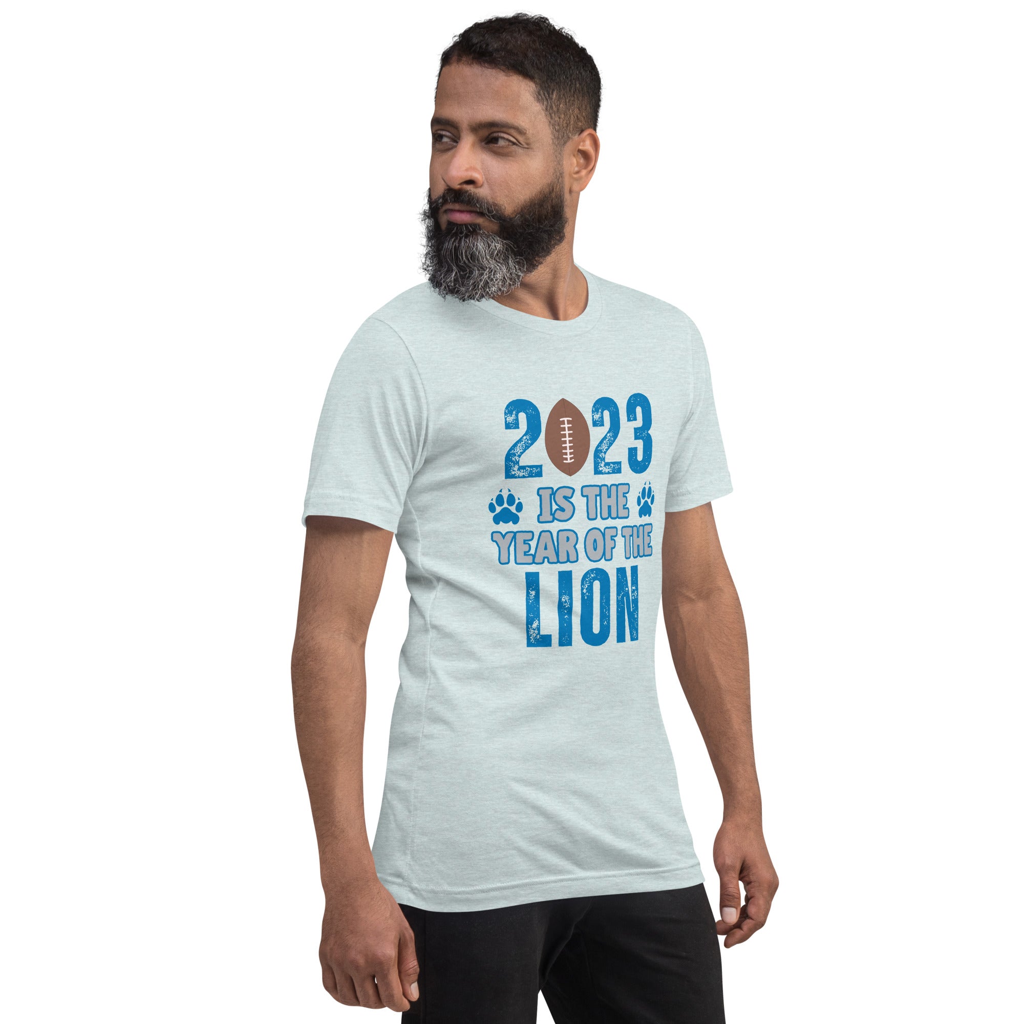 2023 is the Year of the Lion T-Shirt for Detroit Football Fans