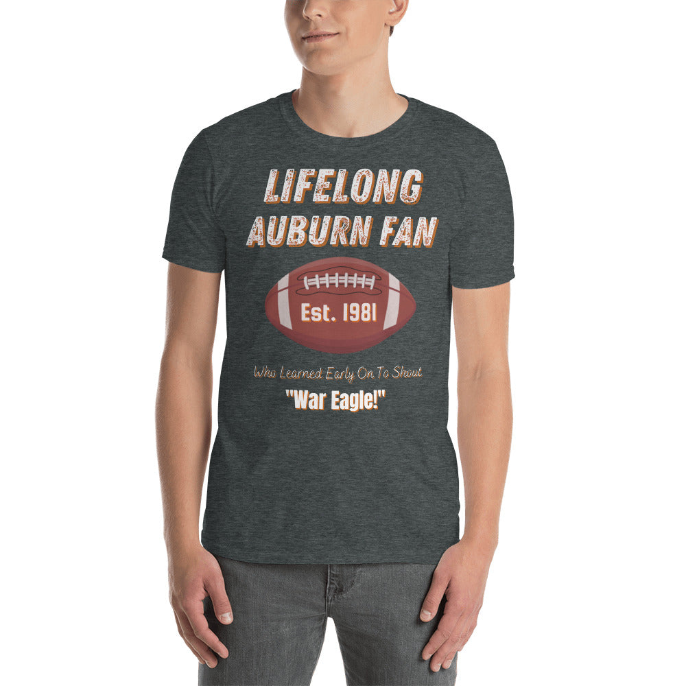 Personalized Auburn Tigers Fan T-Shirt - Lifelong Since ....