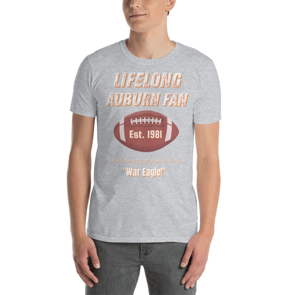 Personalized Auburn Tigers Fan T-Shirt - Lifelong Since ....